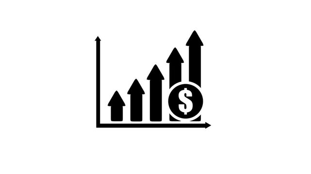 business growth concept, business graph chart