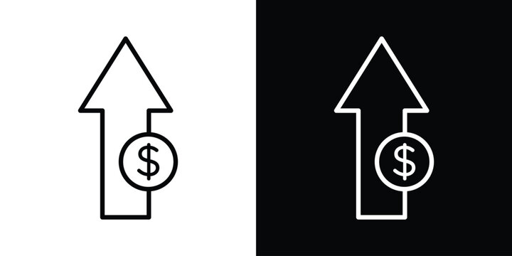 Cost increase icon