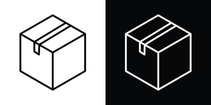 Courier box icon