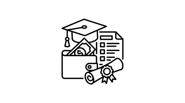 Education Financing and Student Loan Debt Concept