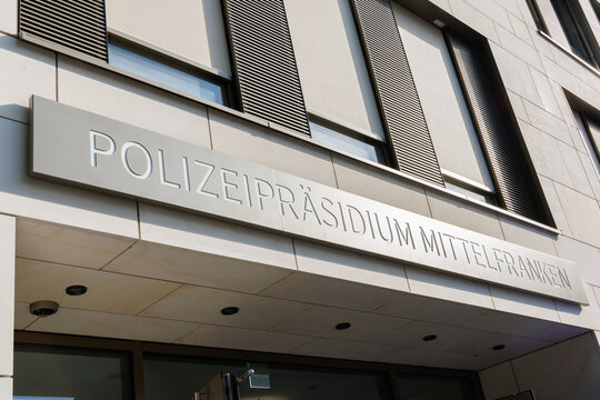 Polizei Pr&auml;sidium Mittelfranken Logo