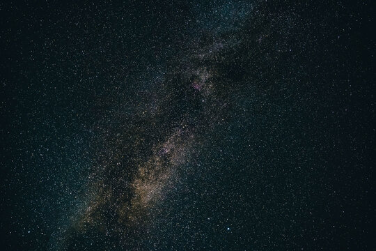 Milky way on the sky at night