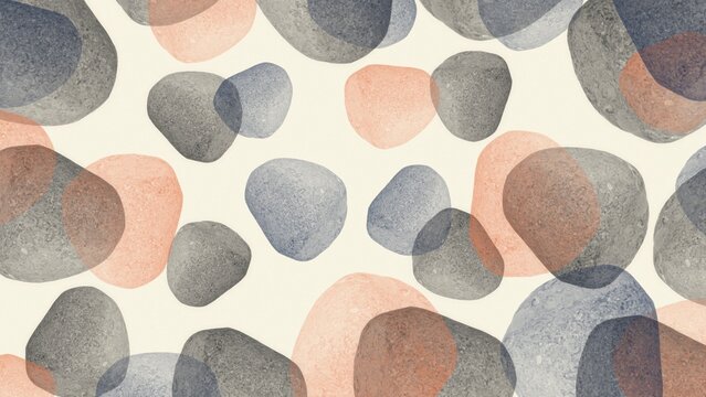 Pebble wall texture