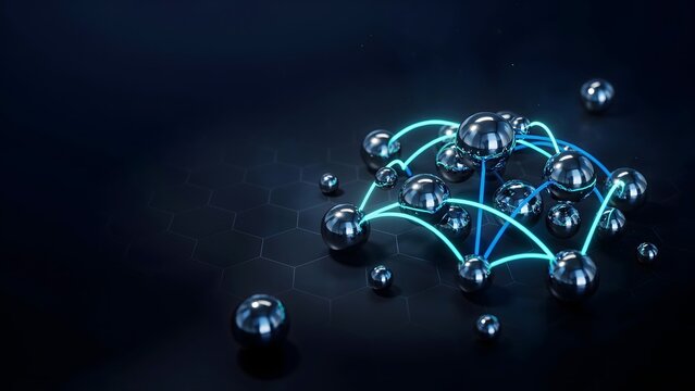 Cloud application API integration network &ndash; Ideal for software development agencies, enterprise data connectivity, or web service advertisements.