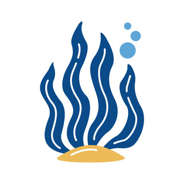 Seaweed icon design