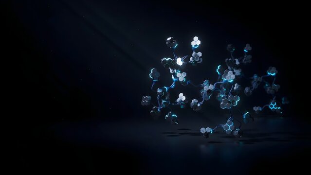 Graphene artificial intelligence neural network &ndash; Ideal for machine learning models, quantum analytics, or university research.