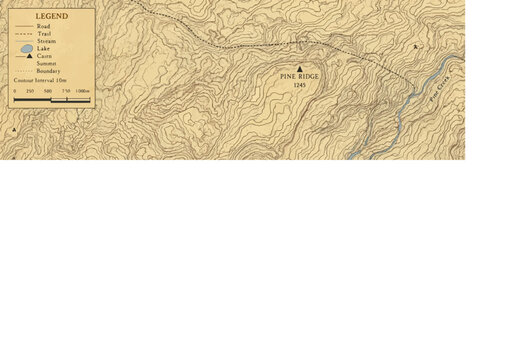 Old geographic survey map showing river and terrain layout with topographic cartography geography landscape navigation historical exploration physical reference documentation background