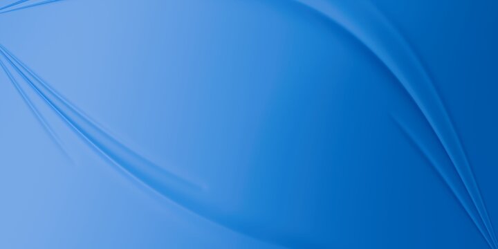 Blue abstract background with soft silk fabric waves and elegant drapes for luxury product display or corporate identity backdrops.