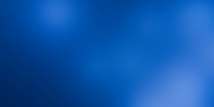 Deep blue blurred background with soft light bokeh effects for mysterious atmosphere, luxury product placement, or evening backdrop.