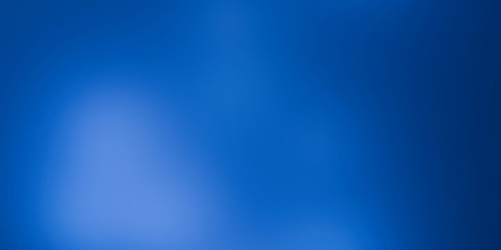Deep blue blurred background with soft light bokeh effects for mysterious atmosphere, luxury product placement, or evening backdrop.