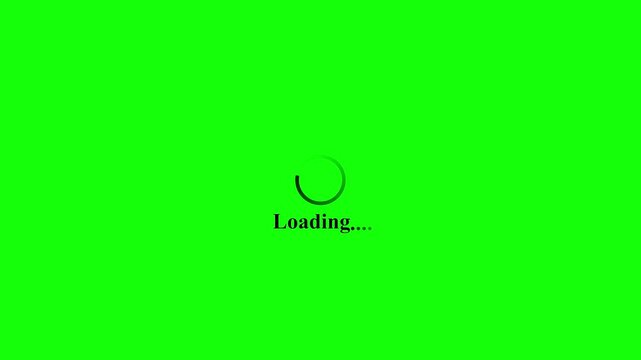 Loading spinner circle for system loading and buffering state. Circular loading indicator for connecting update and refresh process. Loading ring icon for retry screen waiting mode