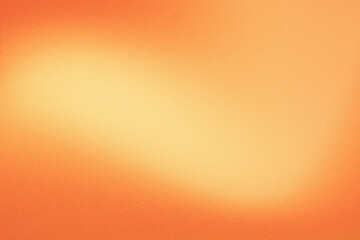 Warm orange yellow grainy gradient background for design © dddoria