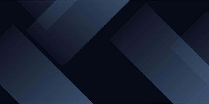 Modern black dark blue white abstract background. Minimal. Color gradient. Web banner. Geometric shape. 3d effect. Lines stripes triangles. Design. Futuristic. Metal  Luxury. Premium.