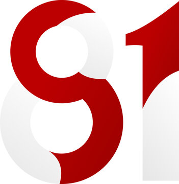 81 Years of Indonesian Independence Day Logo