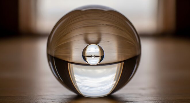 Close up of a coffee cup with latte art on wooden table.