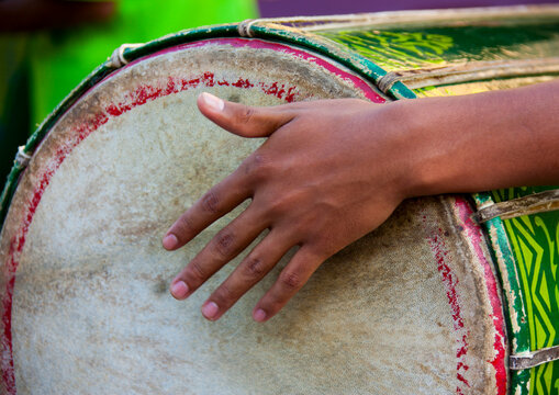Musicians During A Festival, Mataram, Lombok Island, Indonesia