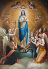 Fototapeten Jesus Christus PIETRASANTA, ITALY - JUNE 24, 2026: The painting of Immaculate Conception in the church Cattedrale di San Martino by Antonio Bacchini from end of 18. cent.   © Renáta Sedmáková