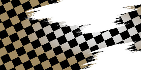 Abstract background, texture of a checkered flag. Pattern for topics race, rally, car, automobile races. Grungy texture, is "dirty" and some "graininess" © dolar