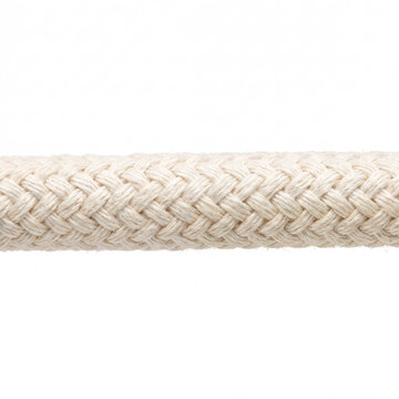 Generic dental gingival retraction cord macro isolated on white.