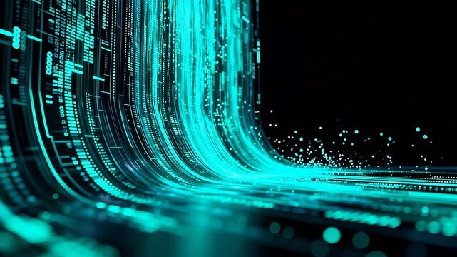 Abstract digital data flow