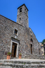 Fototapeta premium Radicofani, Toscana, via Francigena