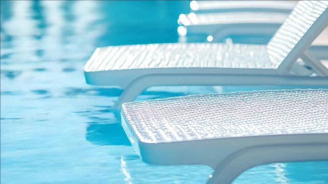Bask in the sun and enjoy a refreshing dip with our patio set.