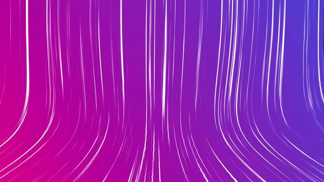 Abstract Purple and Pink Silk Wave Background with Flowing Light Lines and Vibrant Violet Texture