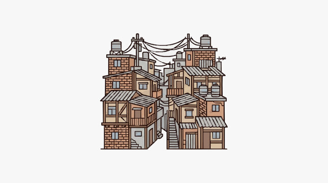 Intricate line art illustration of a medieval castle.