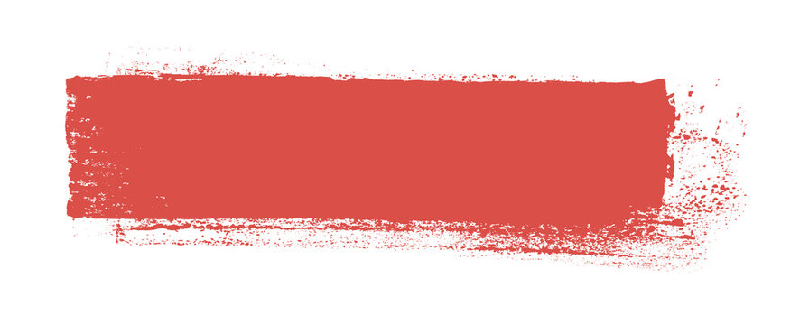 Grunge Textur rot: Farbstreifen mit Raum f&uuml;r Text