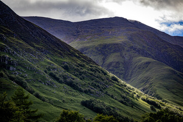 Fototapeta premium Ben Nevis.The path to the mountain peak.