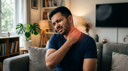 Fototapeta premium neck injury