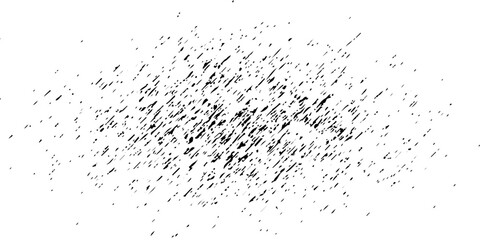 Obraz premium Abstract Black Ink Splatter Texture on White Background, Grunge Noise and Distressed Dot Pattern