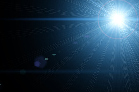  Superposici&oacute;n con efecto de luz de destello de lente sobre fondo transparente. Superposici&oacute;n PNG con efecto de luz de destello de lente realista, recurso creativo para proyectos de composici&oacute;n 