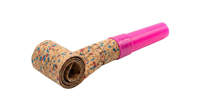 Party blower isolated on transparent background