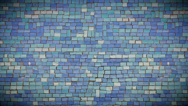 Mesmerizing animated 3D tile pattern, a custom graphic image design creating an original abstract background with a seamless infinite loop