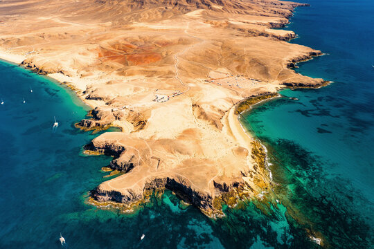 Playa de Papagayo, Lanzarote, Canary Islands, Spain