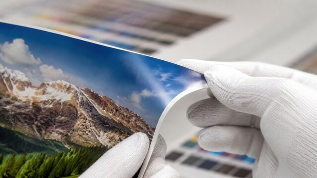 Premium Paper Ink Coverage Inspection With Gloves