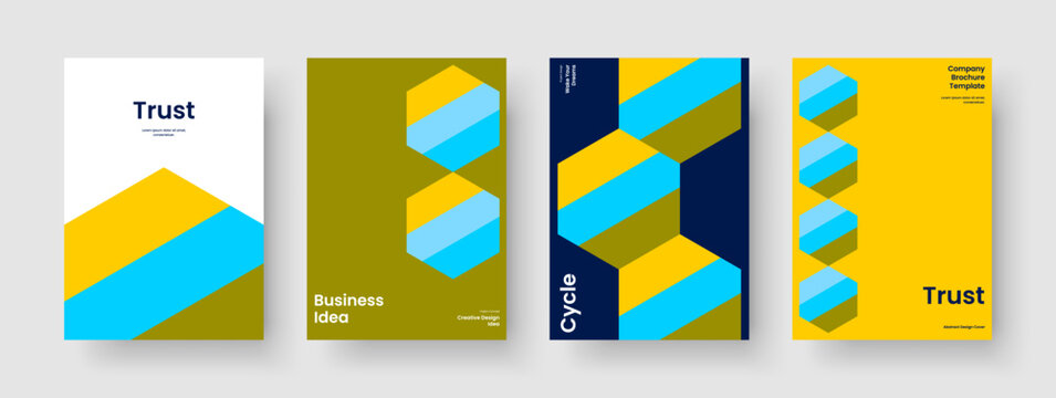 Geometric Report Template. Abstract Background Layout. Modern Book Cover Design. Banner. Poster. Brochure. Flyer. Business Presentation. Leaflet. Portfolio. Journal. Brand Identity. Handbill