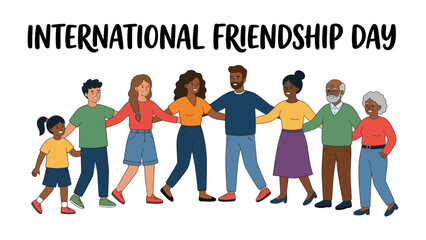 Fototapeta premium International Friendship Day Celebration