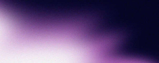 Obraz premium Vibrant grainy background purple blue glowing abstract shape on dark backdrop noise texture header poster wallpaper banner design