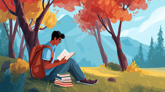man in the park