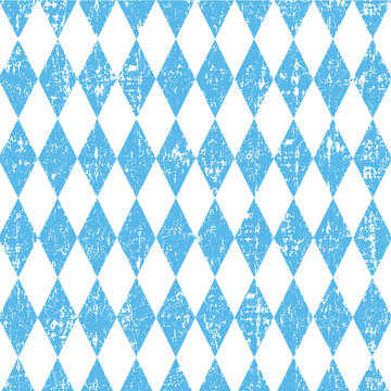 Blue and White Harlequin Pattern Background.
