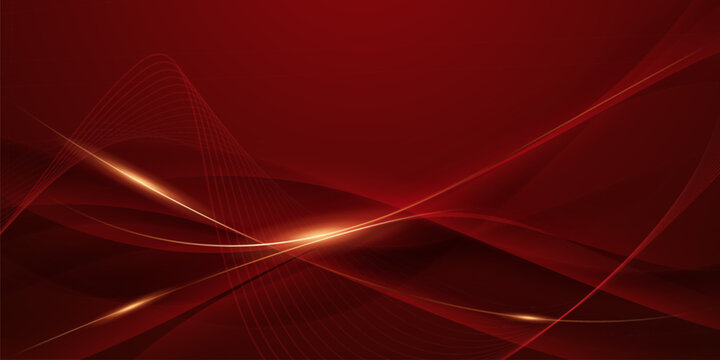Vector illustration of a luxurious red abstract background in a modern style.