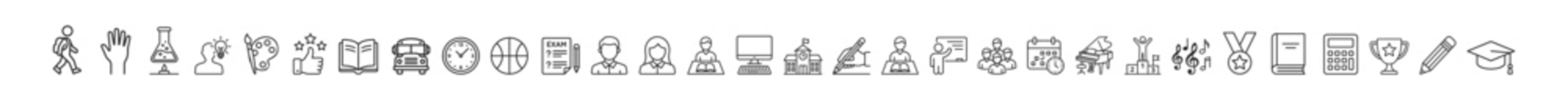 Set of hand-drawn black and white campfire and tent icons in outline and solid styles on transparent background © Артур Дацко