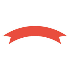 Simple arch banner isolated on transparent background, vector illustration © Putra