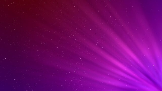 Pink background for the award, moving particles, space for text