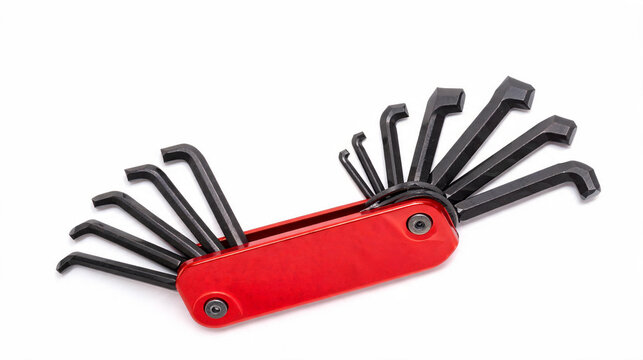 portable bicycle repair l key set, pocket hardware handyman instrument, mechanics equipment, handtools