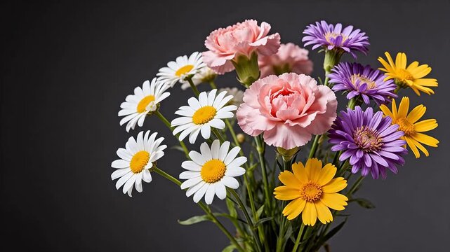 Bouquet of assorted colorful flowers