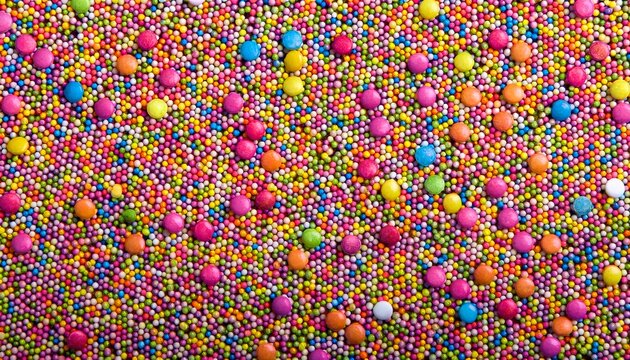 Candy Sprinkle Texture Background