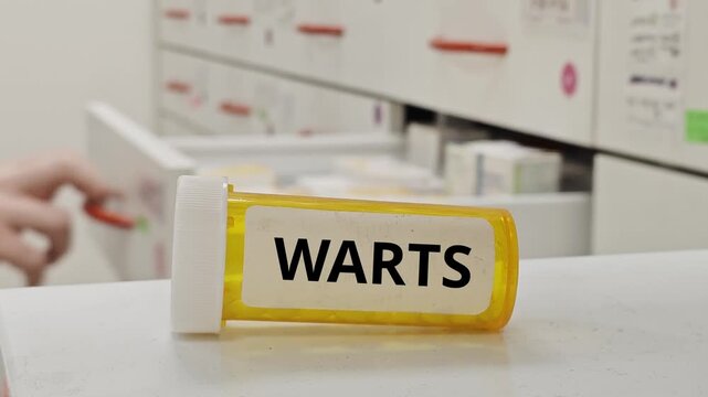 WARTS treatment tablets used to support immune response against viral skin growths